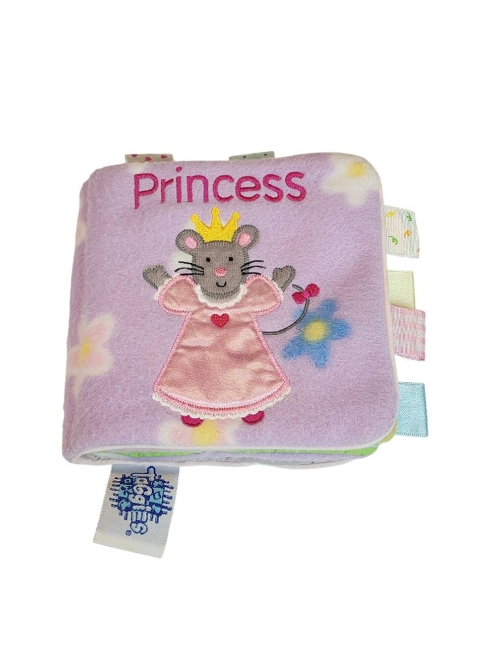 Taggies Princess mouse baby soft book